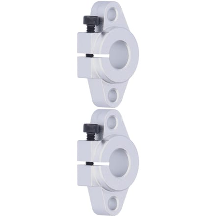 2 Stuks SHF12 Lineaire Beweging Railgeleiding Ondersteuning Horizontale Lineaire Rail Asbeugel voor 12mm Diameter As