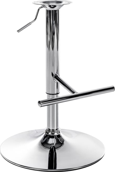 CLP Vervangend T-onderstel voor barkruk - Barkruk frame - chroom