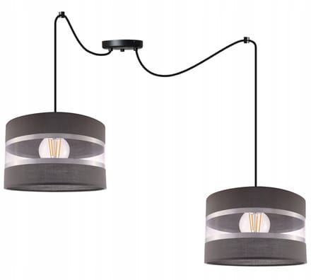 Light-Home Spider Lollipop - Kinderlamp - Hanglamp - 2 Lichtbronnen - Verstelbare Hoogte - Mix & Match Kappen