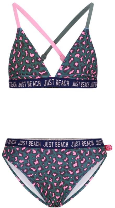 Just Beach J601-5016 Meisjes Bikini Tropic leo Maat 110-116