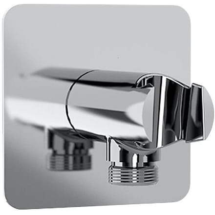 HSK Softcube wall connection elbow with integrated hand shower holder 1180132