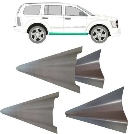 Frontruderamme voor Dodge Durango 2003-2008 / Links = Rechts (symmetrisch) / Set
