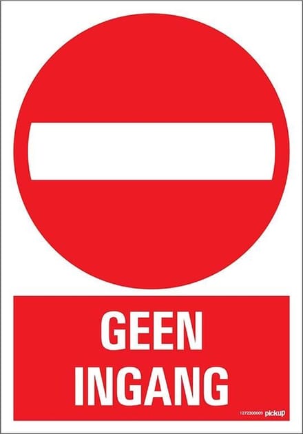 Pickup bord 23x33 cm Combinatie - Geen ingang
