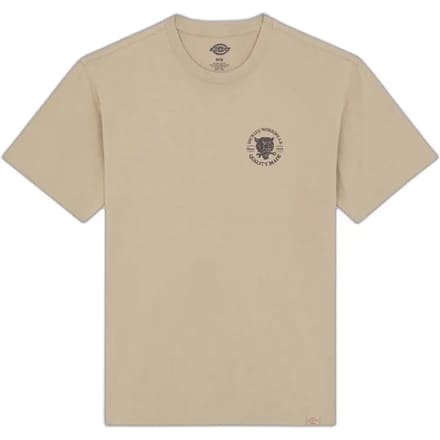 Short Sleeve Crew Neck Tee - Sand T-Shirts