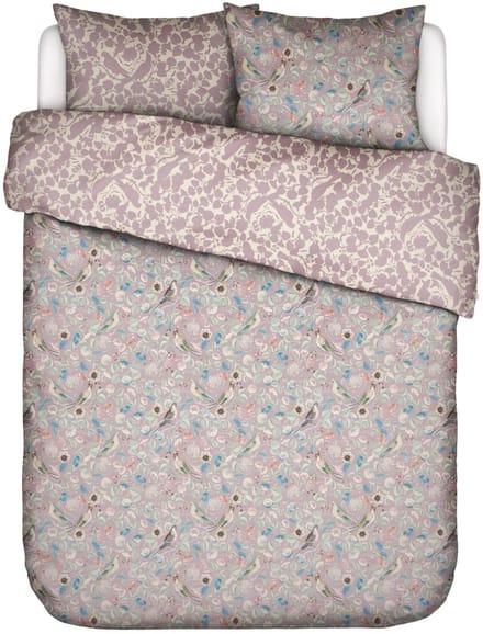 Essenza Aleste Dekbedovertrek Biologisch Katoensatijn Pale lilac - Lits-Jumeaux - 240x200/220 cm