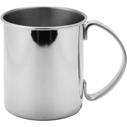 ECHTWERK Moscow Mule beker set (2-delig, Zilver, 1000 ml)