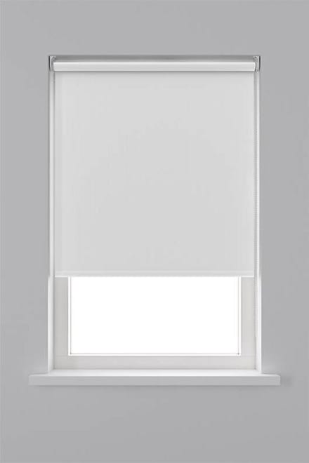 Decosol Rolgordijn Verduisterend - Sneeuwwit (5715) - 90 x 250 cm