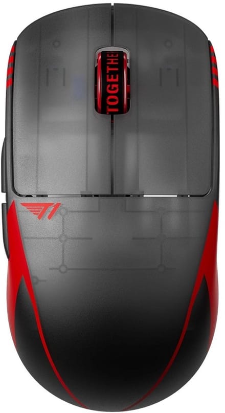 Pulsar X2 CRAZYLIGHT Mini Wireless - T1 Edition - Gaming muis - Optisch - 5 knoppen - Rood