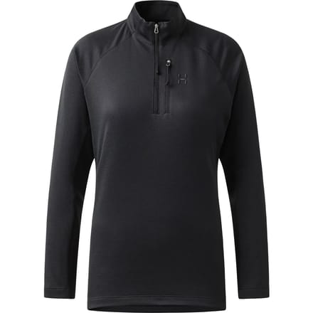 Dames sweatshirt met 1/2 rits Haglöfs Korp