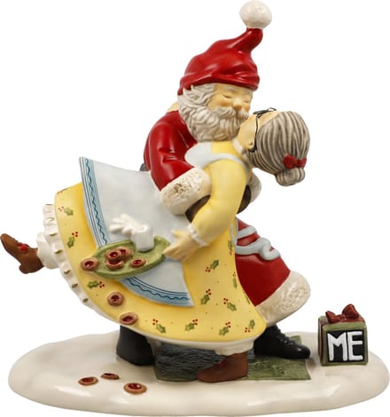 Goebel - Mary Engelbreit | Decoratief beeld Home Sweet Home | Aardewerk - 19cm - kerst