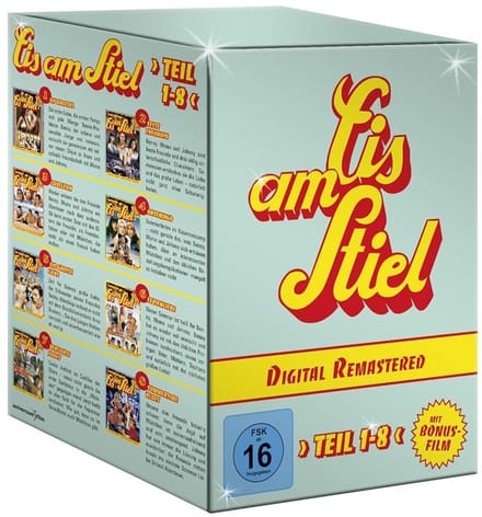 Eis am Stiel - Box - Teil 1-8 [9 DVDs] ( Import niet Nederlands ondertiteld )