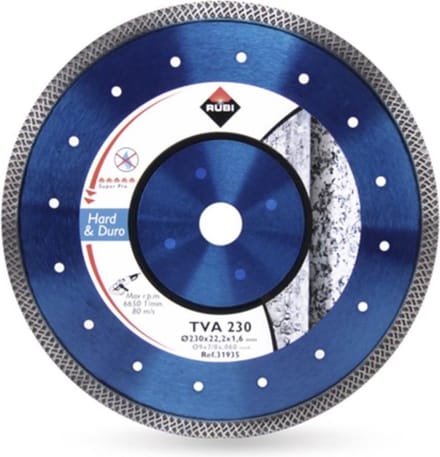 Rubi Diamantschijf 180 mm TVA TURBO VIPER 180 x 22,2 mm