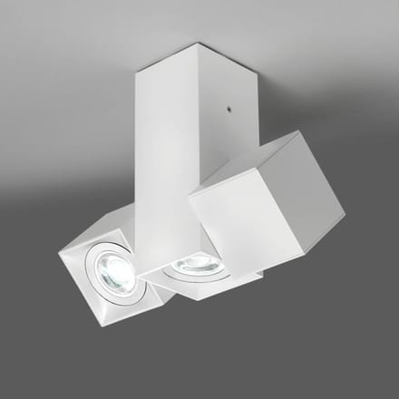 Milan Iluminación Milan Dau spot plafondlamp 3-lamps wit