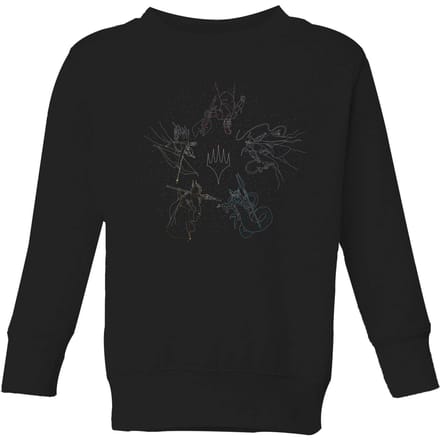Magic: The Gathering Theros: Beyond Death Gods Constellation Kids' Sweatshirt - Black - 122/128 (7-8 jaar)