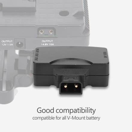 Adaptateur D Tap vers connecteur USB 5 V pour caméscope à monture V, batterie pour BMCC gray