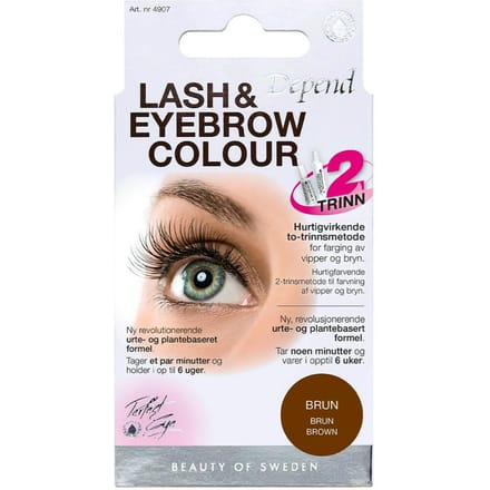 Depend Lash &amp; Eyebrow Colour Brown 1 pack