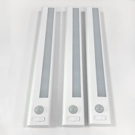 Kastverlichting / Aanrechtverlichting, LED-lichtstrip met bewegingssensor 3-pack