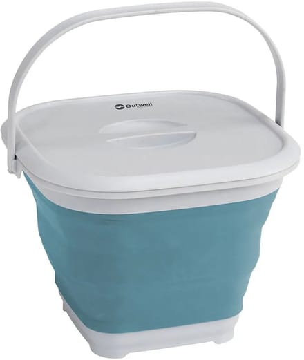 Outwell Opvouwbare Emmer & Deksel Transparant