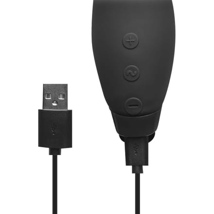 Je Joue - Hera Flex - Flexibele Rabbit Tarzan Vibrator- Zwart