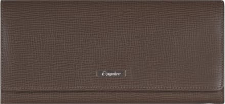 Esquire Boston Dames Lange Portemonnee Leer 19 cm - Dames - Horizontaal - braun