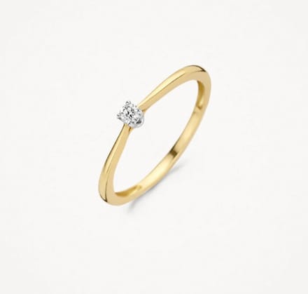 Blush 1621BDI/54 Ring 14 Krt goud met diamant 0.06Crt