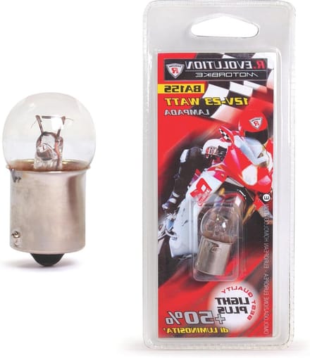 Reserve Gloeilamp - Auto Lamp - Verlichting Auto - BA15s Fitting - 12V 23W - Wit