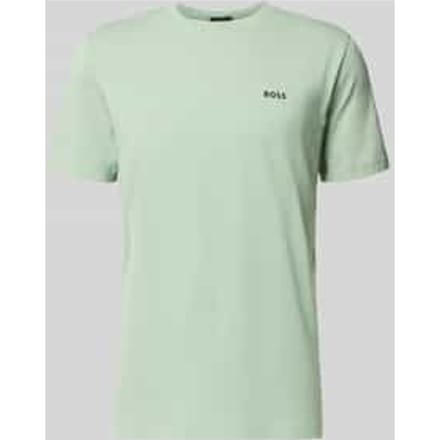 Regular fit T-shirt van katoenmix