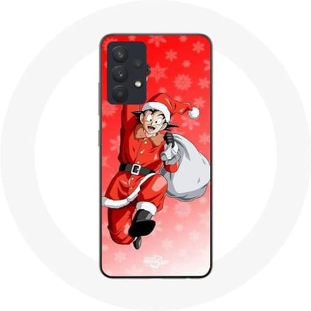 Coque maniacase pour Samsung Galaxy A13 5G Anime Son goku dragon ball Le jour de Noël 2023