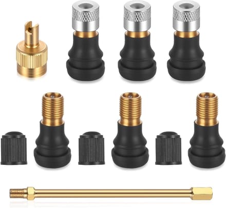 Solidchoice - Set van 7 E-Scooter Ventielen en Adapters