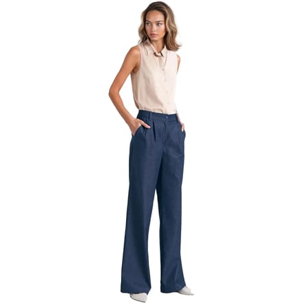 Dames wijde jeans Nife