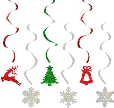 BTH - Slingers Kerst - Kerst - Kerst Slingers - Kerstversiering - Slinger - Swirl - Kerstversiering Decoratie Binnen - 6