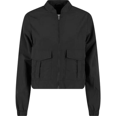 Urban Classics - Short Crinkle Nylon Jacket - S - Zwart