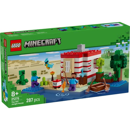 LEGO® Minecraft® Het TNT Junglehuis, Videogameset - 21275