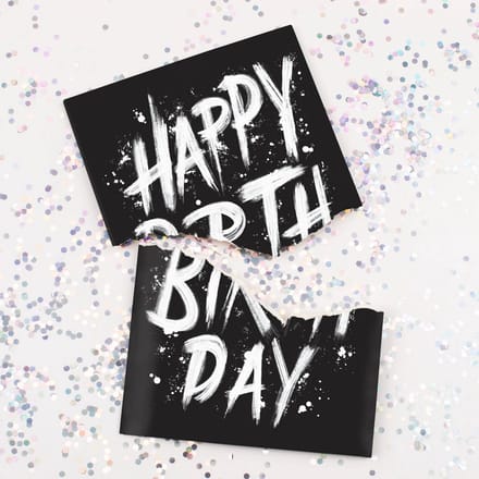Endless Screamer Birthday Kaart - Grappige Verjaardags Kaart - Schreeuw, Gil & Glitters!