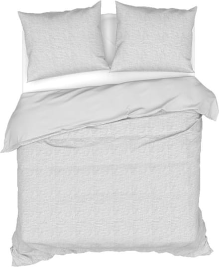 Heckett & Lane Dekbedovertrek Scarlett (Flint Grey)-260x200/220 cm