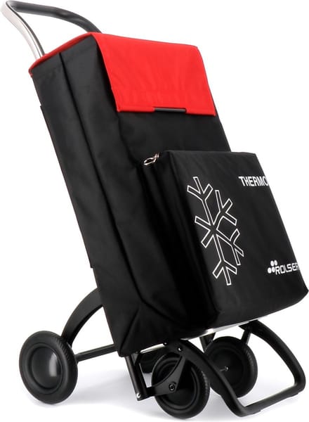 Rolser Boodschappentrolley 4 Wielen - Thermo Fresh MF - 4.2 - Zwart/Rood