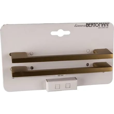 Bertomani Meubelgreep 2079 - Messing Mat - 128mm - 2 Stuks