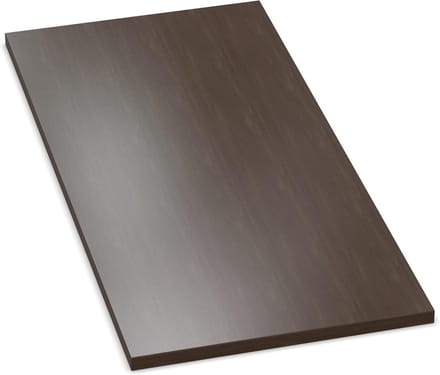Tafelblad Eiken - Bureau blad Werkblad - Meubel maken - Vochtbestendige ABS-rand - 90x70 cm - Eiken Piemonte Mokka