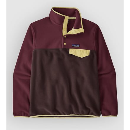 Patagonia LW Synch Snap-T Half-Zip Fleece Trui bruin