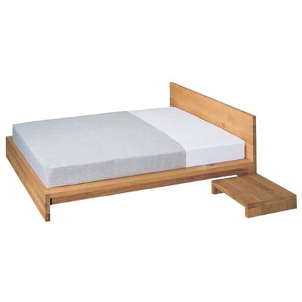 E15 - SL02 Mo bed - 140 x 200 cm - bruin