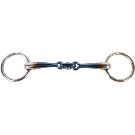 2 ring paardenbit Harry's Horse Sweet Iron 14 mm