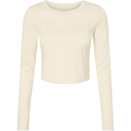 Bella+Canvas Women´s Micro Rib Long Sleeve Baby Tee BL1501 - Solid Natural Blend - M