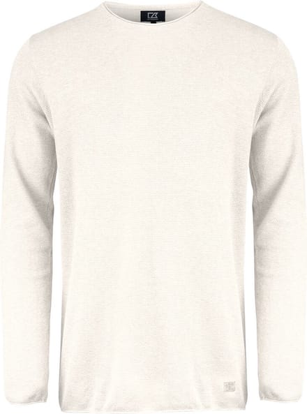 Cutter & Buck Carnation Sweater Heren 355426 - Offwhite - M