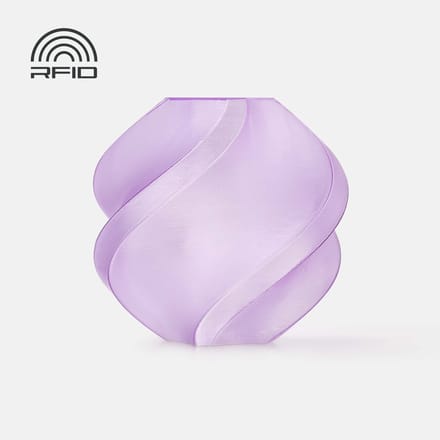 Bambu Lab PETG Translucent Purple zonder spoel 1.75mm