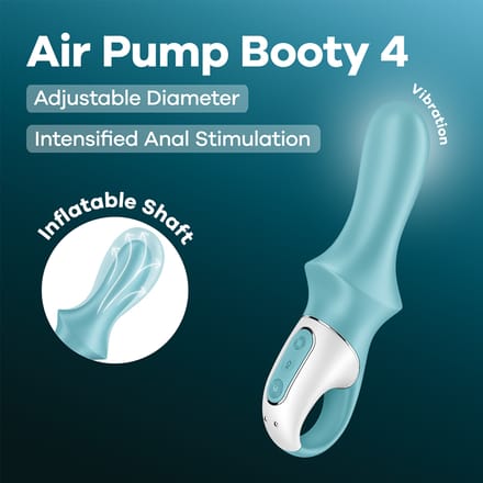 Satisfyer 'Air Pump Booty 4’, 18,5 cm
