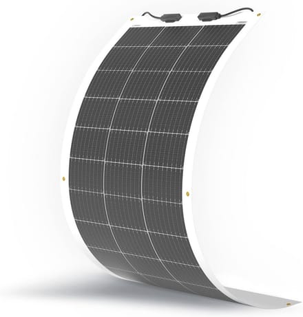 Flexibel 100 Watt Zonnepaneel - Buigbaar en Monokristallijn