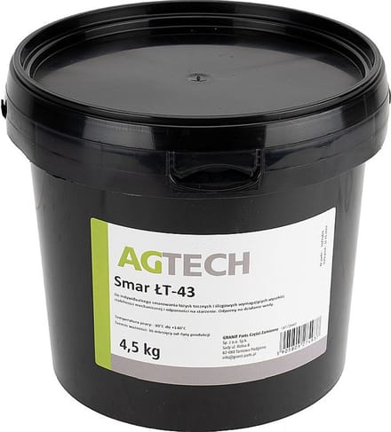 AGTECH - Litium Vet ŁT 43 - 4,5kg - Temperatuurbereik -30°C tot +130°C