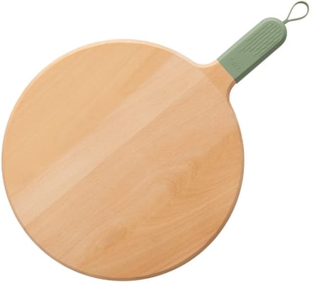 Sora Eucalyptus Pizzaplank Beuk Siliconen Handvat