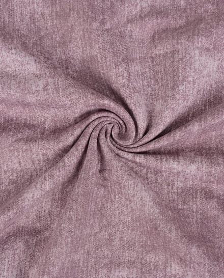 French Terry Jeans Look – Oud Roze – 250 g/m² – Met Stretch – 150 cm Breed – Per Meter