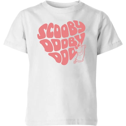 Scooby Doo I Ruv You Kids' T-Shirt - White - 146/152 (11-12 jaar)